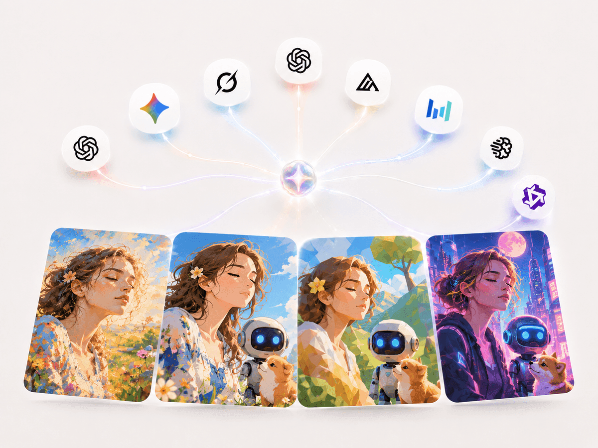 Every AI Image Model in One Place.
